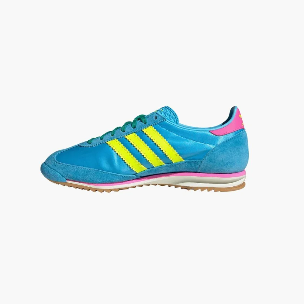 NEW ADIDAS SL 72 Sneaker Color: Sky Rush/Yellow/Pink